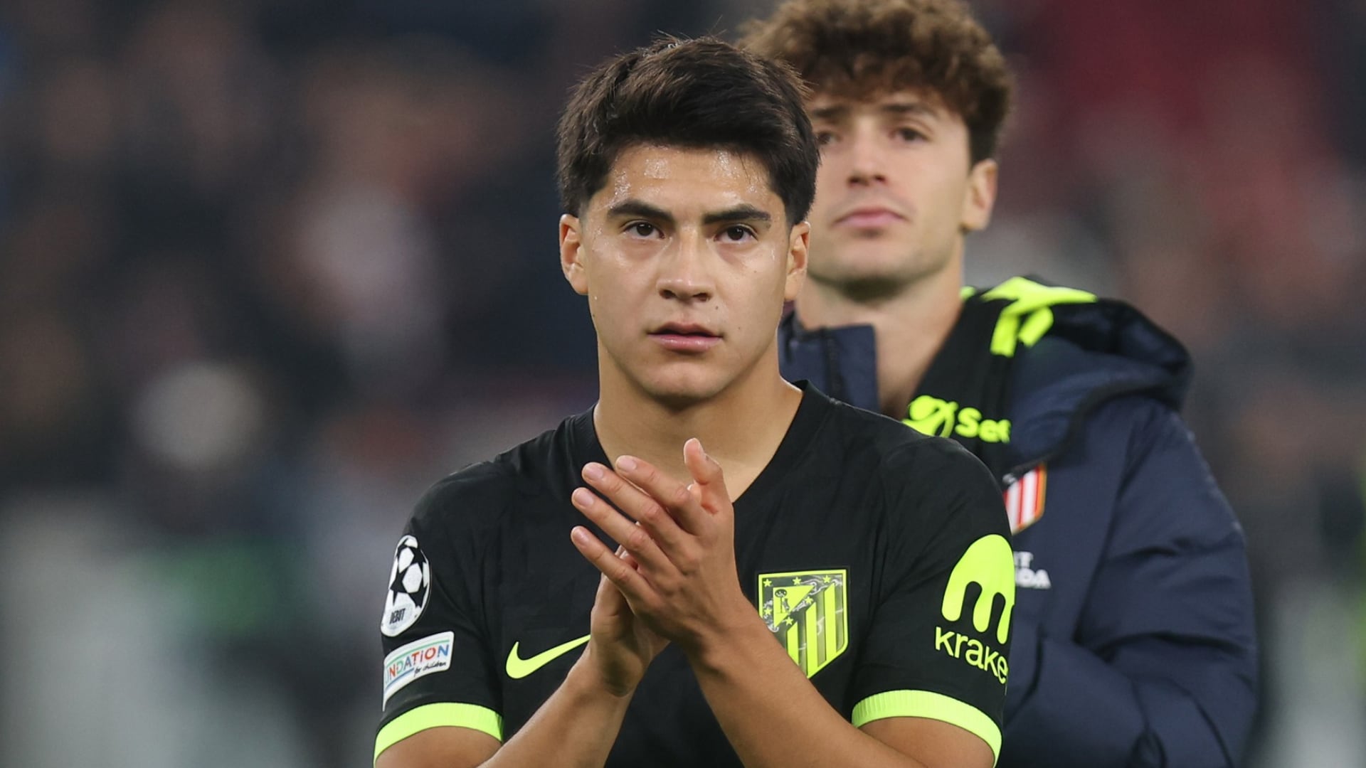 Simeone finalmente le da minutos: Obed Vargas debuta en Champions Legue en el empate del Atlético de Madrid