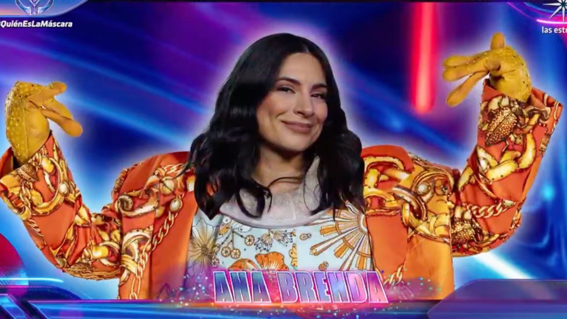 Ana Brenda fue desenmascarada este domingo. (Televisa)