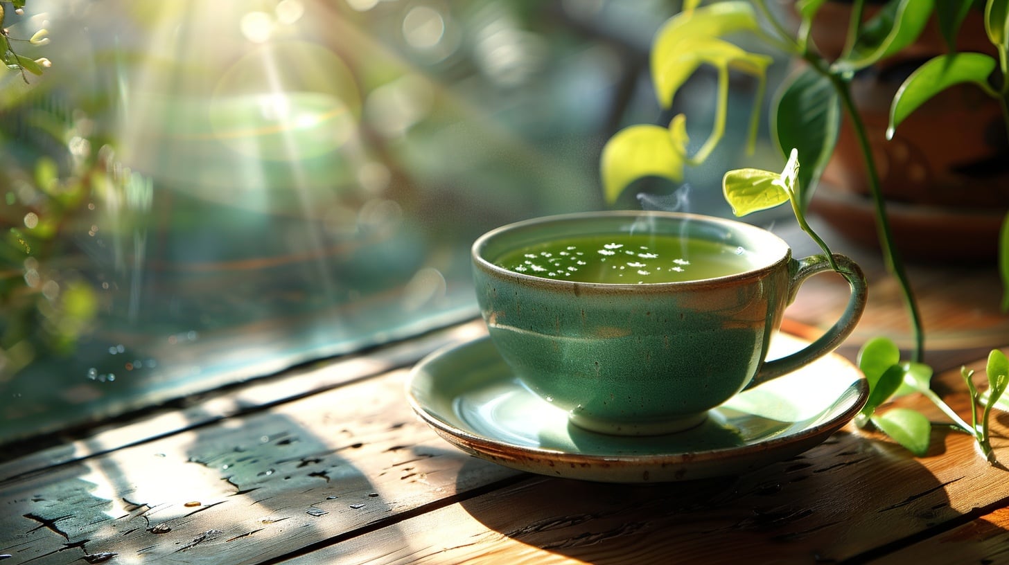 Infusión de té verdeBebida saludableTé antioxidanteBeneficios del téTé verde para la saludInfusión beneficiosaTé verde para el metabolismoBebida energéticaTé verde para la digestiónHidratación naturalRelajanteTé para la concentraciónEstilo de vida saludableInfusión orgánica- (Imagen Ilustrativa Infobae)