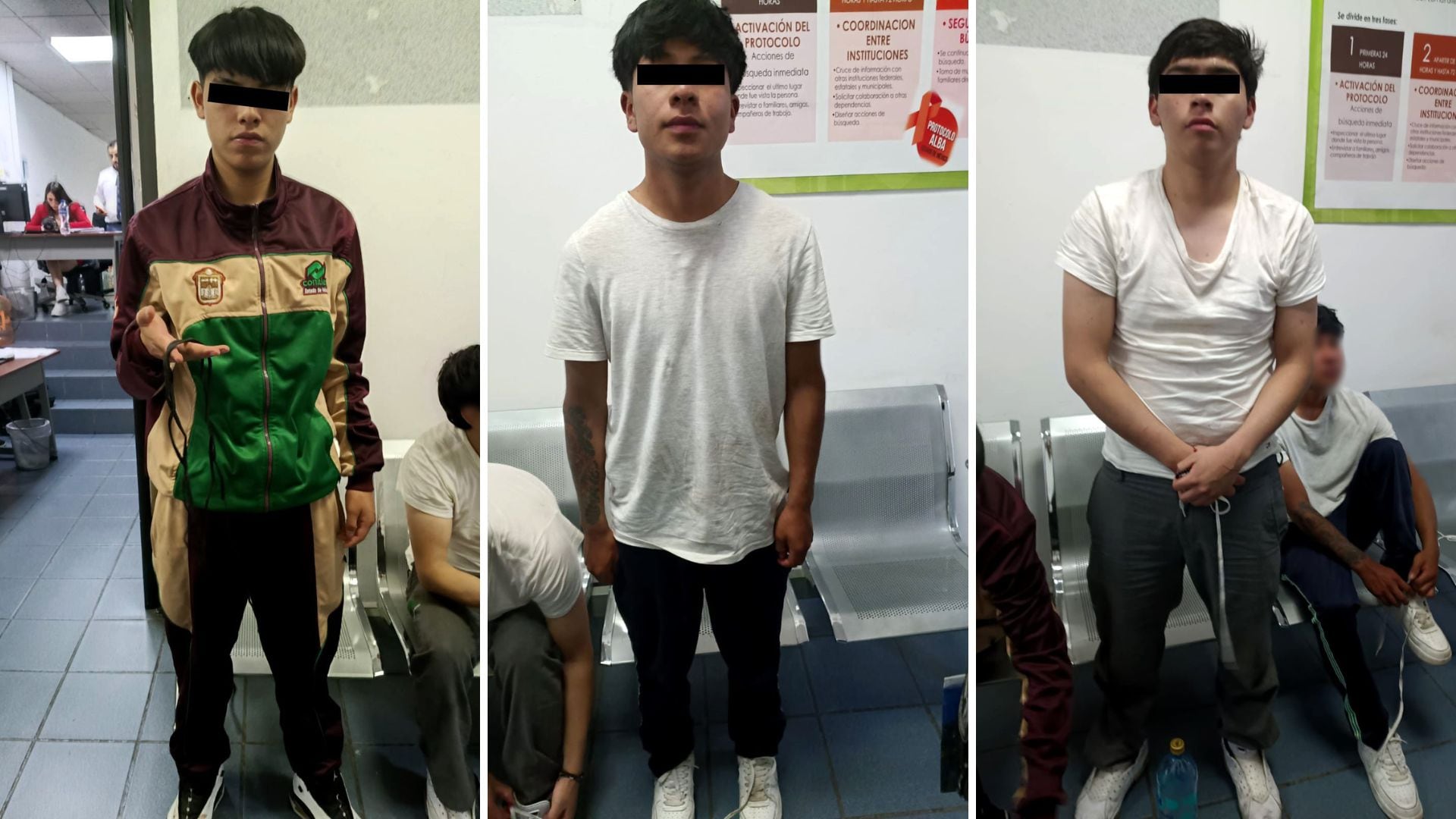 Detenidos Huixquilucan Conalep Edomex FGJEM