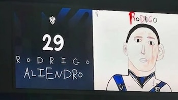 No sabían cuáles iban a aparecer en la pantalla: la historia detrás de los dibujos que Vélez mostró ante Defensa