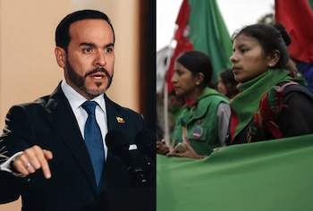 El presidente Abelardo de la Espriella aseguró que habrá una nueva etapa en la relación con la población indígena de Colombia - crédito Presidencia y Colprensa