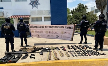 Las autoridades encontraron tres personas