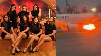 Edwin Guerrero relató el miedo que sintieron los músicos de Corazón Serrano durante el incendio en el avión: “Ha sido un susto”