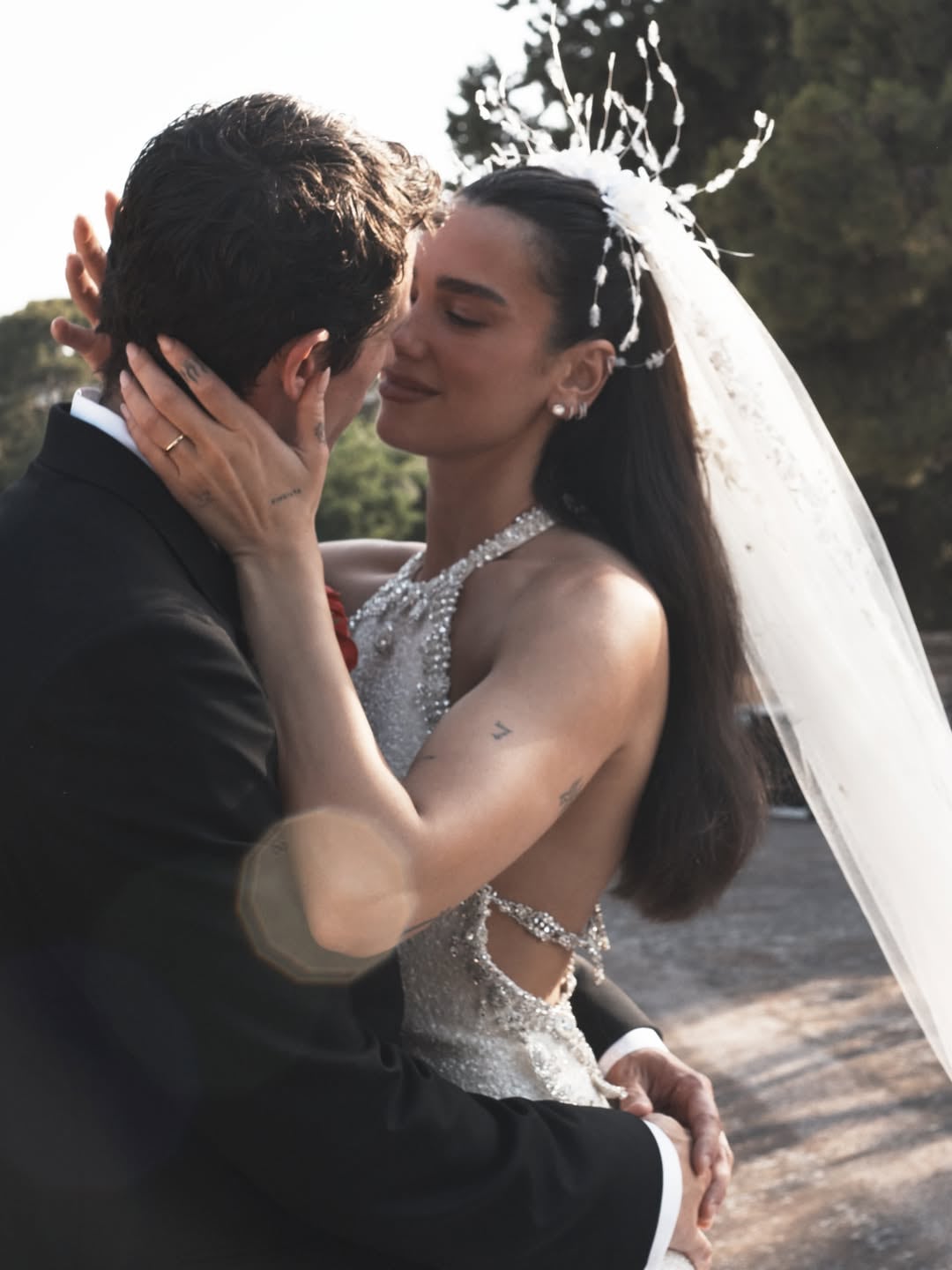 Las primeras imágenes de la boda de Dua Lipa y Callum Turner (Instagram)