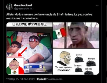 Meme por la salida de