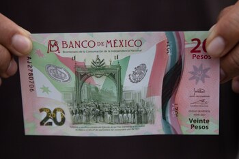 Billete conmemorativo. Foto: Cuartoscuro