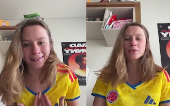 La influencer reveló que incluso soñó que disputaba la final del Mundial 2026 como Erling Haaland, en un partido entre las selecciones de Noruega y Argentina - crédito @anasofiamontoyabe/TikTok
