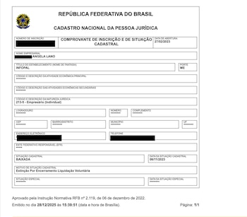 Registro de Infopal en la