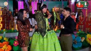 Daniela Darcourt confirma romance con cantante de Zaperoko: “Tiene un ángel, algo”. Captura: América TV.