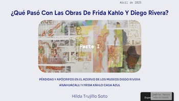 Denuncian sustracción de obras de museos de Frida Kahlo y Diego Rivera