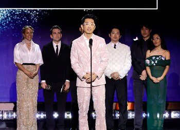 El elenco de Beef recibió