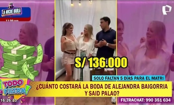 Alejandra Baigorria se casa con