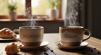 La diferencia principal entre café