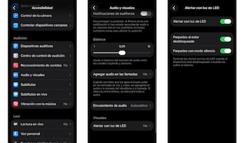 En el apartado de Accesibilidad,
