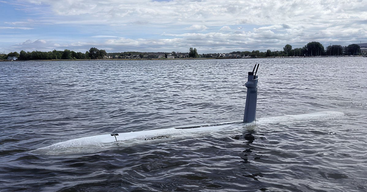El nuevo dron marítimo alemán lanzado desde tubos para torpedos que ya funciona en el océano