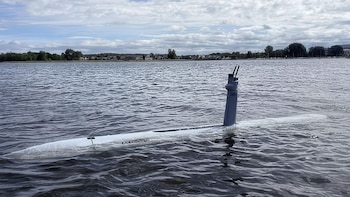 El nuevo dron marítimo alemán lanzado desde tubos para torpedos que ya funciona en el océano