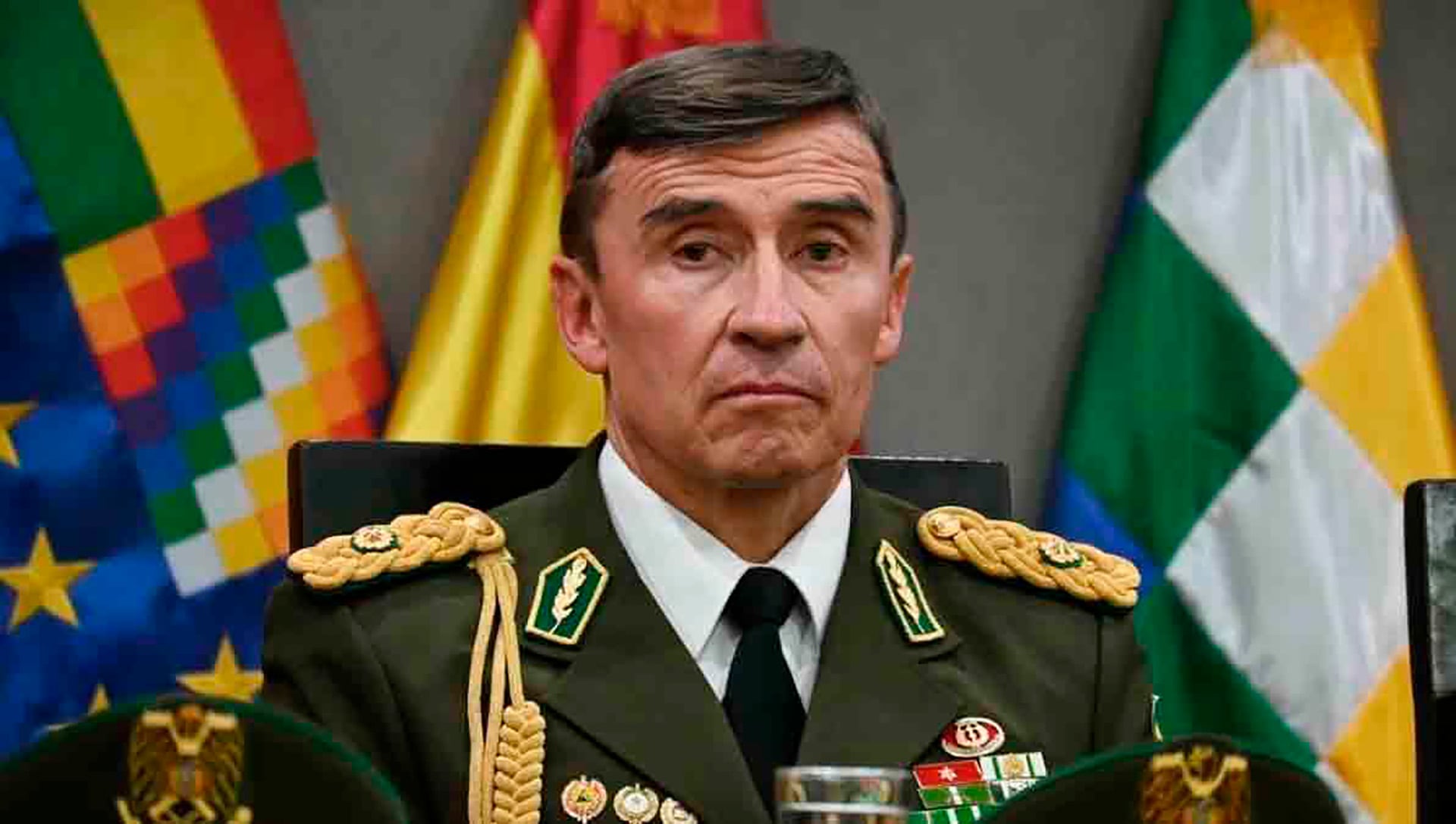 El comandante general de la Policía boliviana, Mirko Sokol en una imagen de archivo.