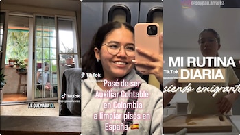 Colombiana relató cómo dejo su trabajo de oficina para rehacer su vida en España: “Pasé de ser auxiliar a limpiar pisos”