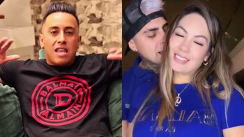 Christian Cueva y su reacción