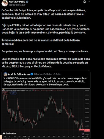 La respuesta de Petro a