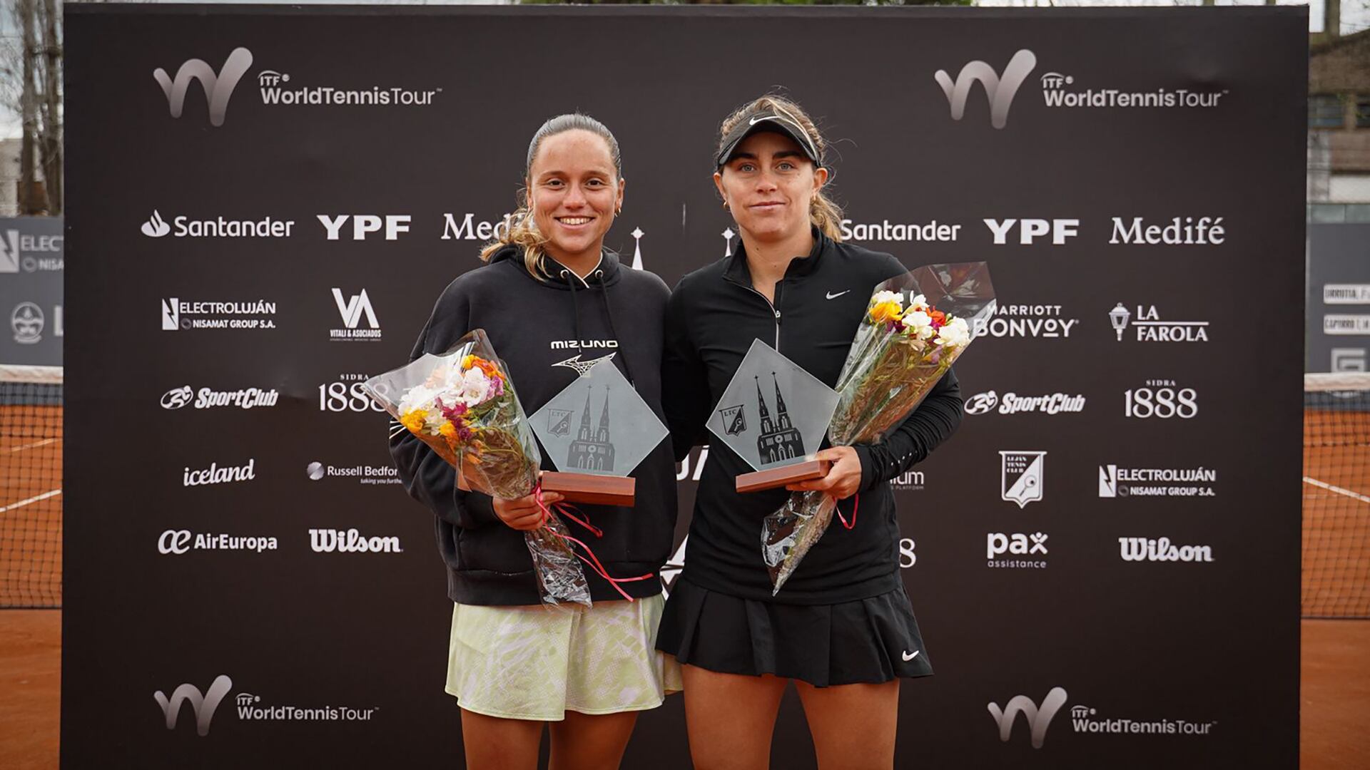 La argentina Martina Capurro se consagró campeona del W15 de Luján tras vencer en la final a su compatriota, María Florencia Urrutia (Foto: Tennium)