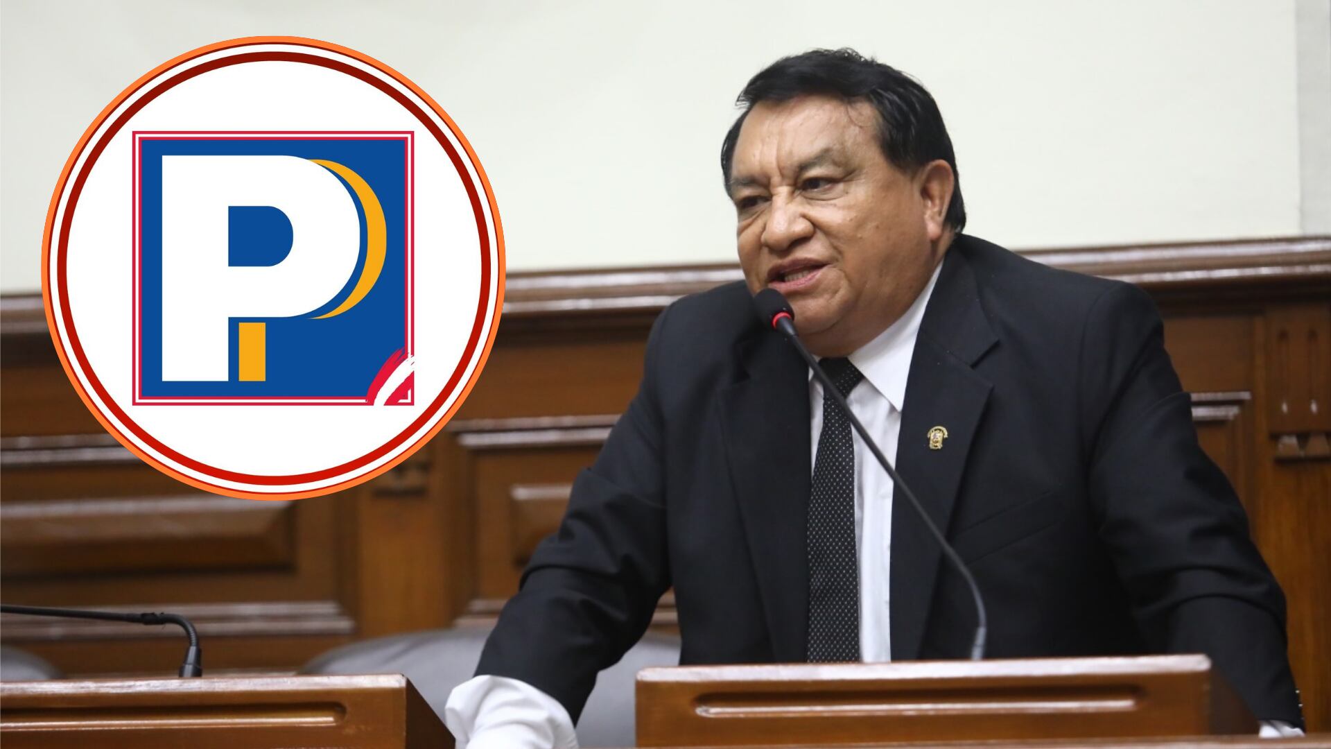 Fiscalía solicita impedimento de salida del país contra José Luna Gálvez. (Foto: Infobae Perú/Congreso/FB: Podemos Perú)