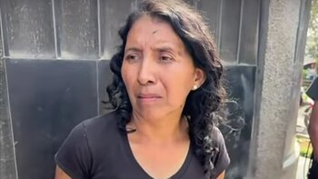 La señora Celis lamenta el