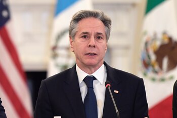 Blinken aseguró que la posibilidad