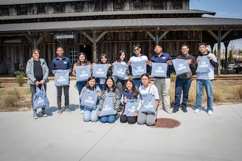 El inglés fue uno de los primeros retos para Fátima Méndez Mata durante su participación en el campamento espacial en Alabama. (Foto cortesía Fátima Méndez Mata)