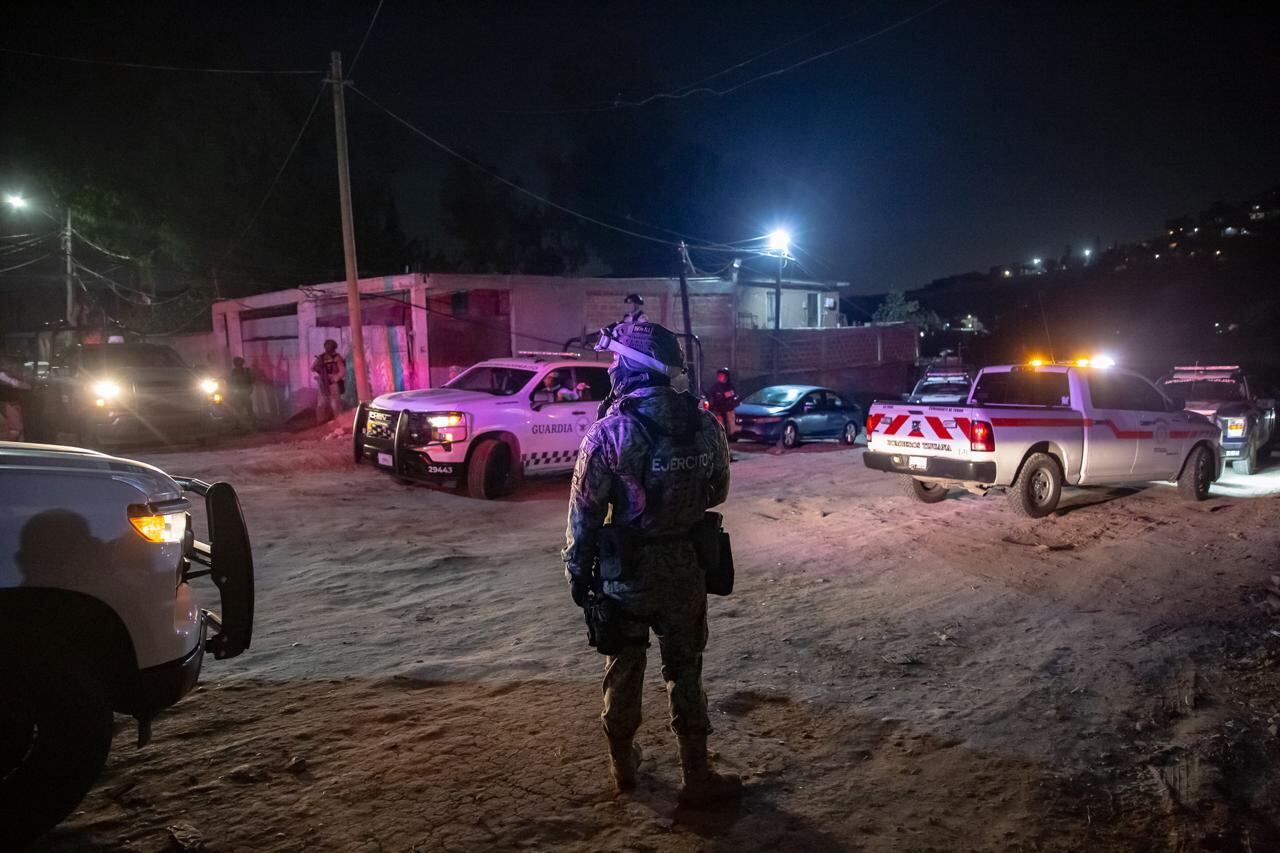 Parte del operativo en el sitio(Border Zoom)