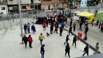 Manifestantes quisieron ocupar el ministerio