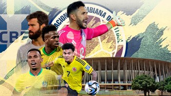 Brasil vs. Colombia: estas son