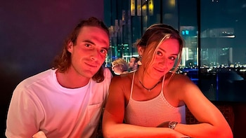 La relación entre Paula Badosa y Stéfanos Tsitsipás