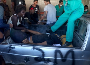 El traslado de personas al