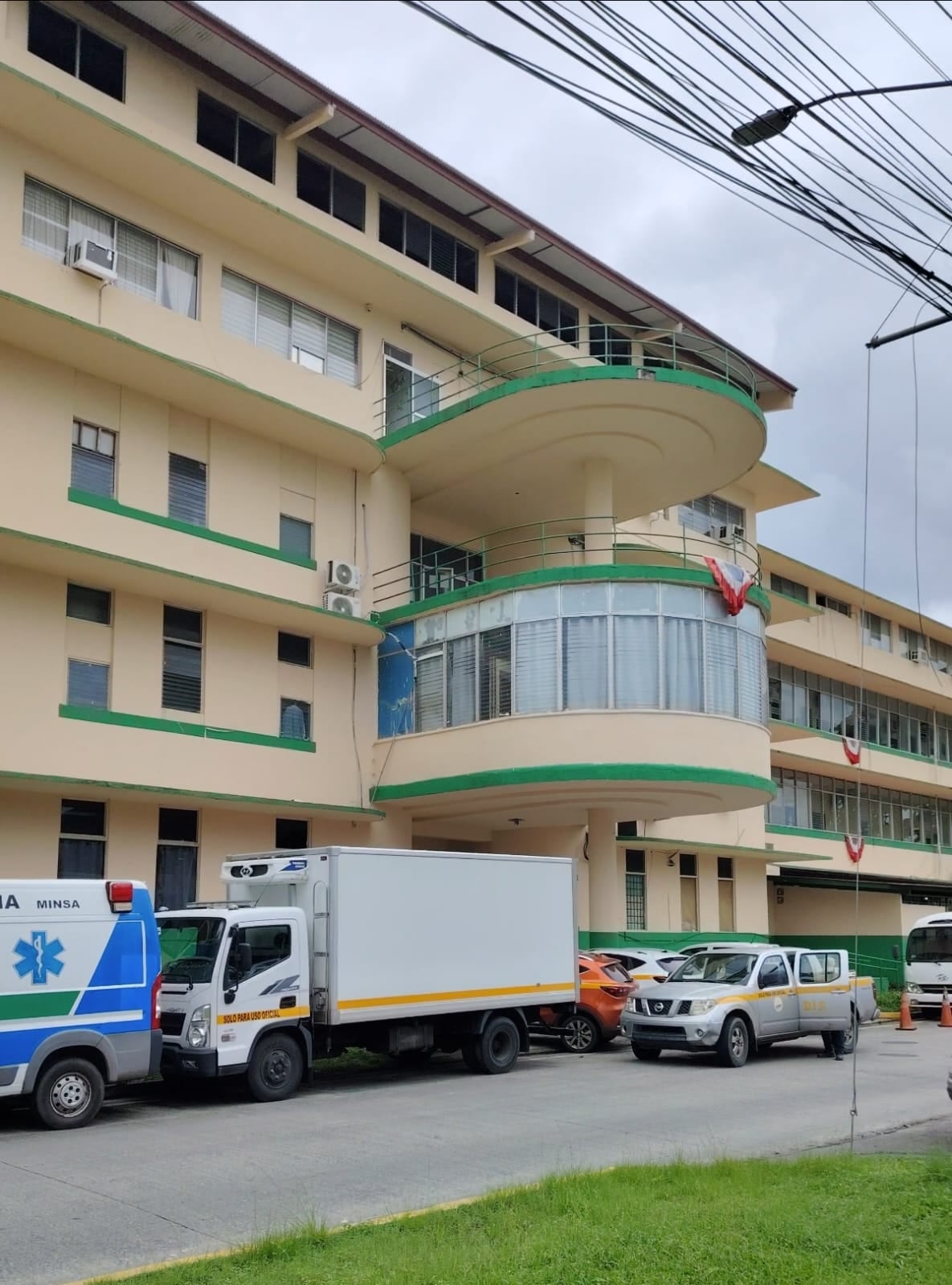 El hecho ocurrió dentro de instalaciones del Ministerio de Salud en Barrio Sur, provincia de Colón. Cortesía Minsa