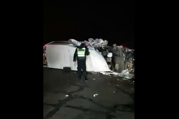 El accidente ocurrió en el