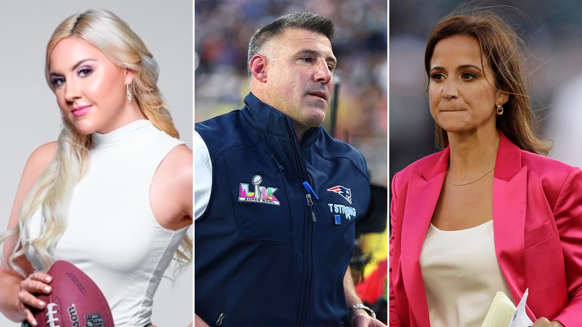 La periodista Dianna Russini y el entrenador Mike Vrabel son el centro de atención tras revelaciones que generaron controversia en el ámbito deportivo