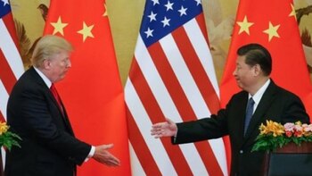 Donald Trump y Xi Jinping.