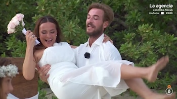 Marta Peñate y Tony Spina