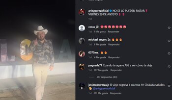 Arley Pérez estuvo en