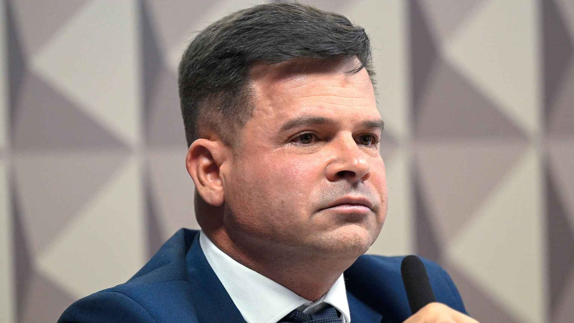 El exdirector de la Policía Federal de Carreteras (PRF), Silvinei Vasques, habló durante su declaración ante la Comisión Parlamentaria Mixta de Investigación (CPMI) sobre el 8 de enero, el pasado 20 de junio (Reuters)