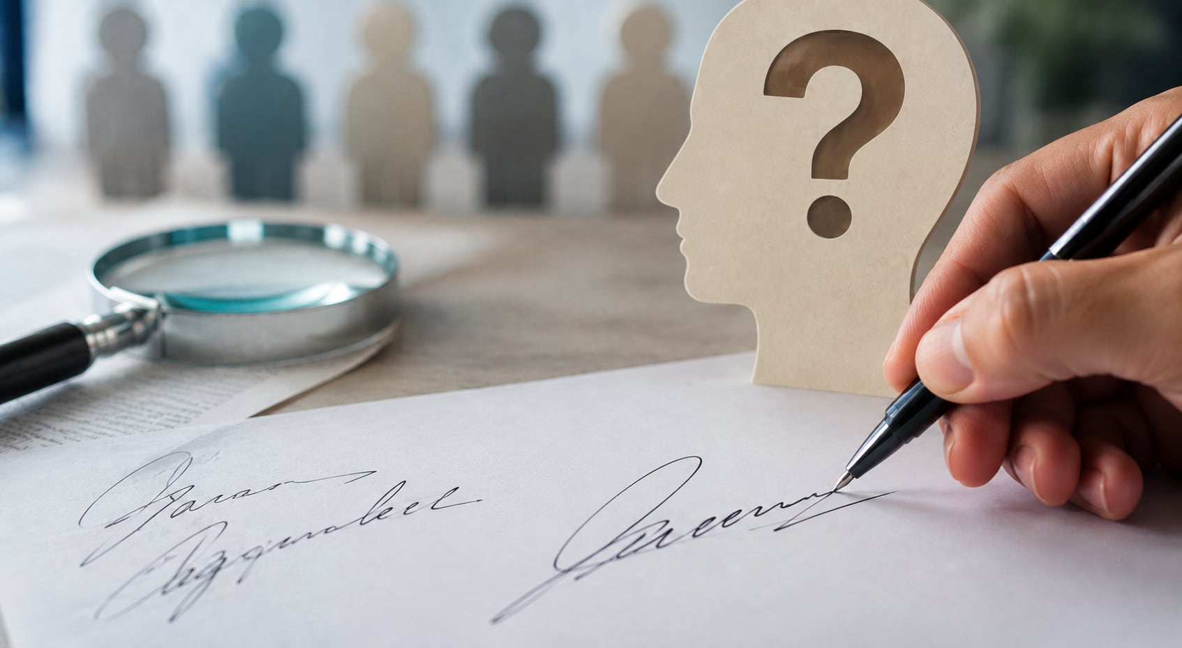 La forma y el tamaño de una firma pueden variar por múltiples factores, más allá de la personalidad (Imagen ilustrativa Infobae)