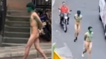 Desnudos y pintados: así fueron