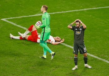 El dolo del Manchester United frente al combinado alemán. Foto: REUTERS/Odd Andersen