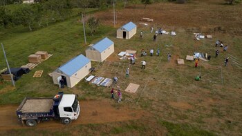 Ahora sí, 45 familias de