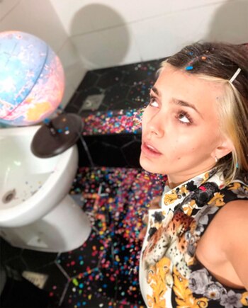 Natalie compartió con sus seguidores