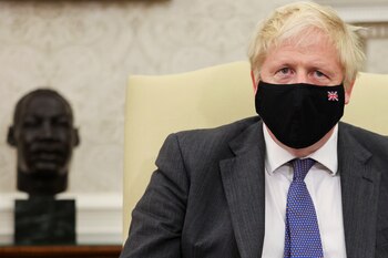 El primer ministro británico Boris