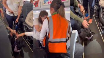 La aerolínea intentó bajar a