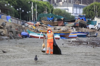 Cuatro kilómetros de la playa